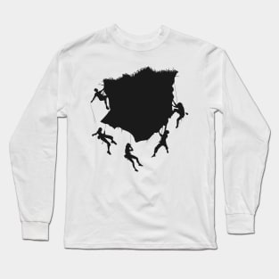 Climbing Mountain Long Sleeve T-Shirt